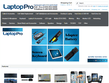 Tablet Screenshot of laptoppro.ca